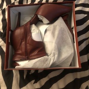 Size 11 deep red/burgundy heels